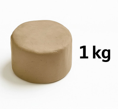 UEMC Terracotta Modelling Clay for Sculpting, Art & Craft Projects – Ready to Use Art Clay(1 kg)