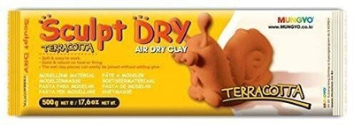 Mungyo Sculpt Dry Air Hardening Clay|for Sculpting Pottery Art & Craft| 500 Grams Art Clay(500 g)