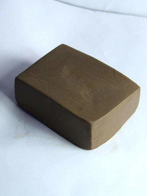 MYNEX Terracotta Ready to Use Natural Clay, Filtered and Without Stones A1 Quality Best for Sculpturing, Pottery, Jewellery Making and Arts and Crafts (Approx 3 KG) Art Clay(3 kg)