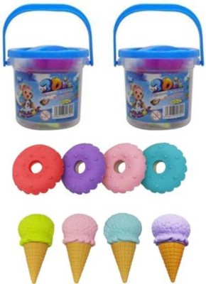 Clayy ACC-01 Airclay and fancy eraser set Art Clay(100 g)