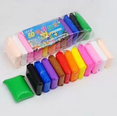 KKK Modelling Bouncing Different Color 1 Clay set with tools (pack of 12 ) Art Clay(0.2 kg)