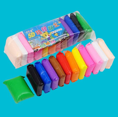 GUNGUN Non Toxic Bouncing Clay For Kids ( Packet Of 12 Pcs ) Art Clay(200 g)