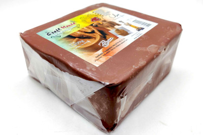 Craftmania 1400g Terracotta Brown Natural Clay dough for multipurpose Art & Craft Art Clay(1.5 kg)
