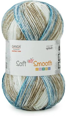 JEFFY Wool Soft N Smooth Weight Yarn (Multi Shade no-2, 200 Gram)