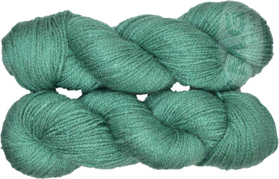 KNIT KING Vardhman Rabit Excel Turquoise (300 gm) Wool Hank Hand knitting wool Art-FDG