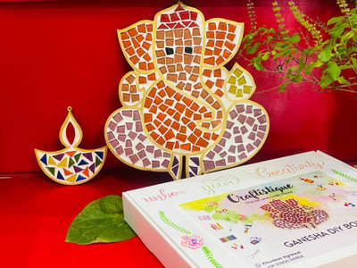 Craftistique Ganesha Mosaic DIY Kit