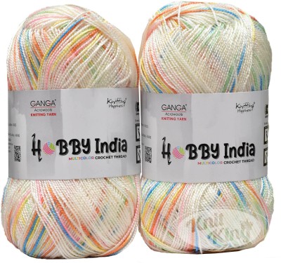 KNIT KING Gan Ga Hobby India Mayo 400 gmsWool Ball Hand knitting wool- Art-AEHI