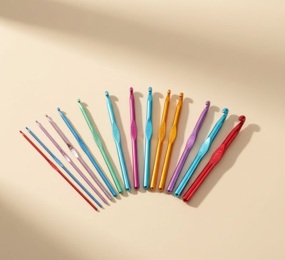 sassy beauty Lightweight Aluminum Crochet Hooks for Comfortable Crafting