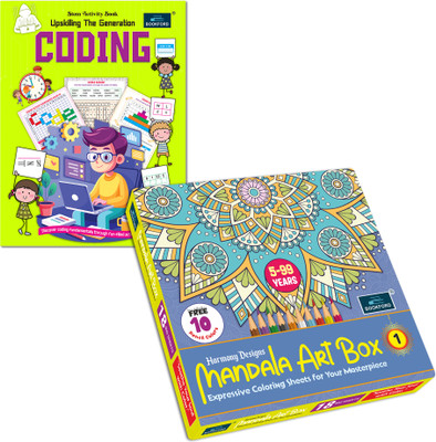 BOOKFORD Harmony Mandala Box Part 1 + STEM Activity Book: CODING – Skill Up with Fun!