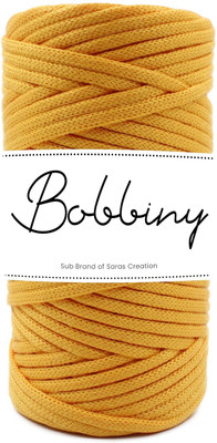 Bobbiny 3MM 100 Meter Knitted Braided Crochet Macrame Nylon Cord Thread for Macrame DIY