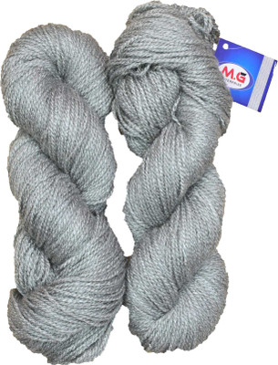 Simi Enterprise Rabit Excel Steel Grey (300 gm) Wool Hank Hand knitting wool