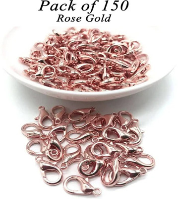 NAVMAV Lobster Clasps Hooks for Necklace Bracelet/Findings Fasteners Pack of 150pc