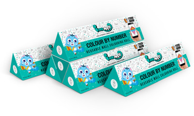 Inkmeo Colour By Number ( Pack of 6 )