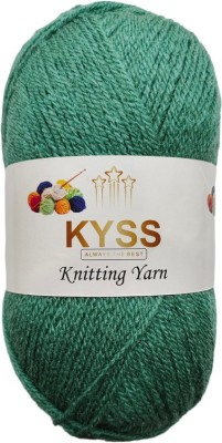 KYSS Rosemary Dark Pista Wool Ball Hand Knitting Wool/Yarn 200 gram shade no-54