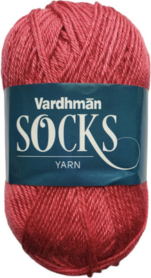 KYSS Vardhman Socks Wool Ball Knitting Art(1 ball /100 gram) 400 gram shade no-19