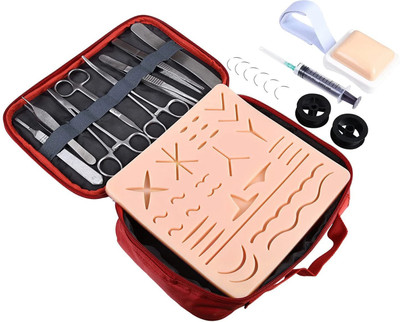 REVITI Suture Practice Kit Large Pad (36 Cut) & Intramuscular Injection Training Pad