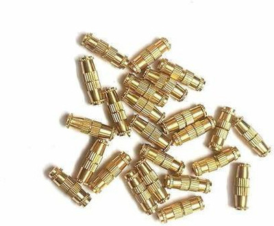 Sharum Crafts Silk Thread Jewellery Making Barrel Clasps
