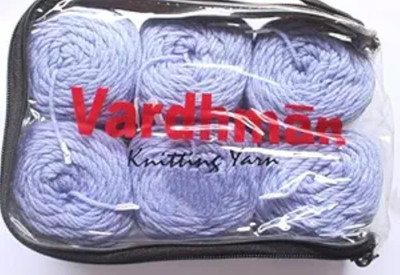 Vardhman Cuddle Wool for Hand Knitting Fingering Crochet Hook 210gms