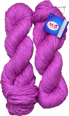 Simi Enterprise Brilon Purple (400 gm) Wool Hank Hand knitting wool