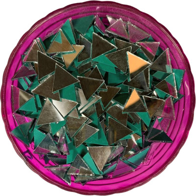 arteneer Triangle shape mirror-16 mm size- 350pcs