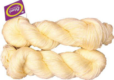 Simi Enterprise Tin Tin Cream (400 gm) Wool Hank Hand knitting wool