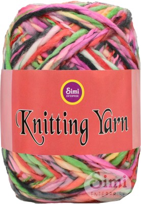 Simi Enterprise Knitting Yarn Thick Chunky Wool, Sumo Lily 200 gms- Art-HBI