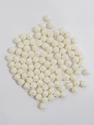 Sharum Crafts Hexagon Pearls Beads for Craft Jewellery Embroidery Making P