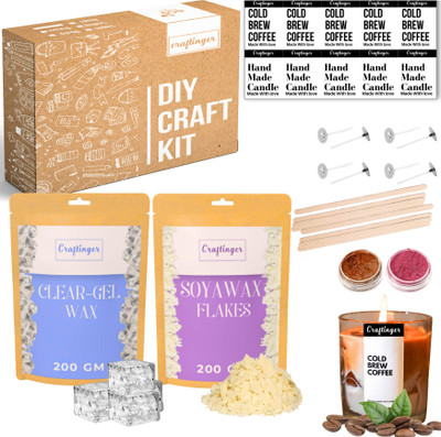 Craftinger DIY Candle Making Kit for Adults & Beginner