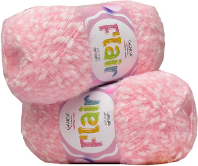 Simi Enterprise GAN GA Flair Pink 600 gms Wool Ball Hand knitting wool -D Art-AEFD