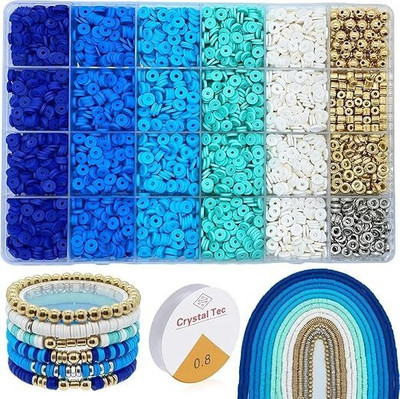 AORDEY Bead Bracelet Making Kit –DIY Jewelry Set for Friendship Bracelets & Accessories
