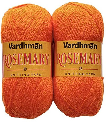 JEFFY Vardhman Rosemary Dark Beige (1 Ball/100 gm Each) Wool 600 Gram Shade no-50l