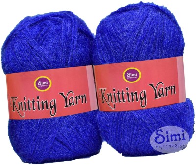 Simi Enterprise Knitting Wool Yarn, Soft Fancy Feather Wool Froji 500 gm- Art-HFG