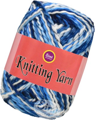 Simi Enterprise Knitting Yarn Thick Chunky Wool, Sumo Indigo 300 gms- Art-HBG