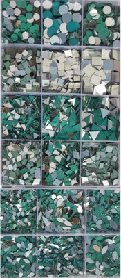BDRMKH 18 SHAPE OF MIRROR CRAFT ( TOTAL-1800 PICES,100 PIECE OF EACH SHAPE )