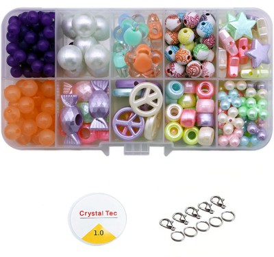 SE IMAGINE DIY SET-6 Beads for Crafts Children's Jewelry Making Kit,Bracelets making Kit