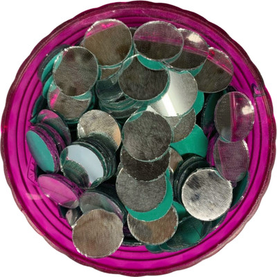 arteneer Round shape mirror-20 mm size- 130pcs