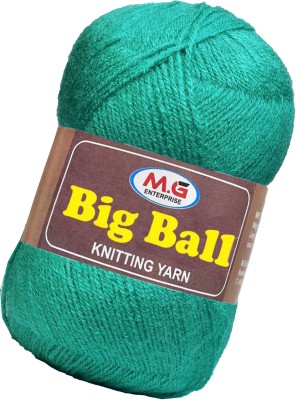 M.G Enterprise Bigboss Teal 400 gms Wool Ball Hand knitting wool- Art-ABD