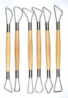 ITSY Bitsy Wooden Clay Sculpting Tools Double Sided DIY Hand Crafting Modelling Pottery
