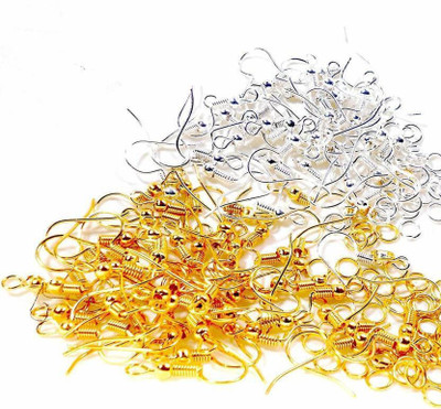 Sharum Crafts Quilling And Jewellery Making Acessories Combo Of Earring Hooks