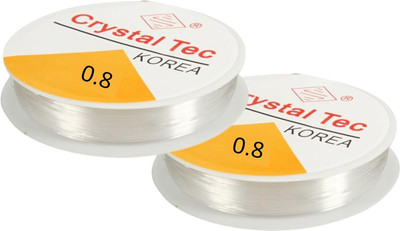 Qroof 0.8 mm 10 meter Elastic Wire Beading Rope Cord String