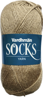 KYSS Vardhman Socks Wool Ball Knitting Yarn(1 ball /100 gram) 300 gram shade no-6