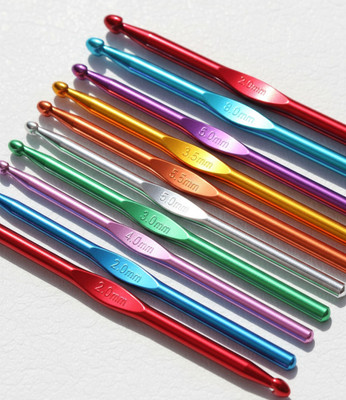 sassy beauty Aluminum Crochet Hooks with Smooth Grip for Comfortable Use