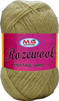 M.G Enterprise Rosewool Light Skin 200 gms Wool Ball Hand knitting wool- Art-FID
