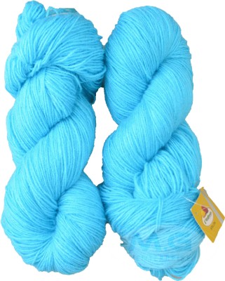 M.G Enterprise Vardhman Rabit Excel Sky Blue (200 gm) Wool Hank Hand knitting wool