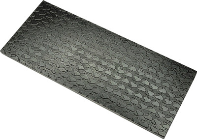 Luxuro Leaf Design Plate Jewelry Making Rolling Mill |Plate Size: 2.5 ”x 6” x 1/8”
