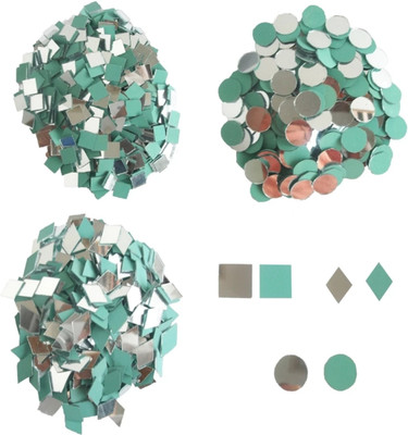 BDRMKH 3 SHAPE OF MIRROR CRAFT ( TOTAL-1500 PICES,500 PIECE OF EACH SHAPE )