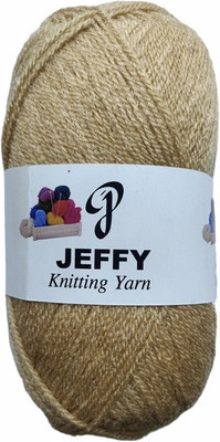 JEFFY Rosemary dark Skin Wool Ball Hand Knitting Wool/Yarn,200 gram shade no-56