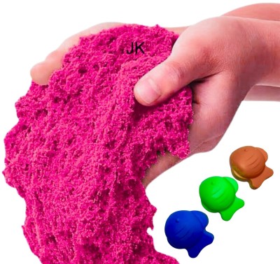 jabastin Loty Store Kinetic Sand 500g Moving Clay (PINK))