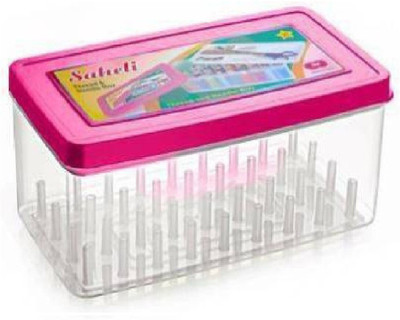 CRIYALE Real Seed High Quality Unbreakable Fiber Thread Box Complete and Compact Sewing Kit