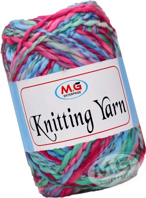 M.G Enterprise Knitting Yarn Thick Chunky Wool, Sumo Cherry 400 gms- Art-HCH